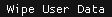Wipe User Data