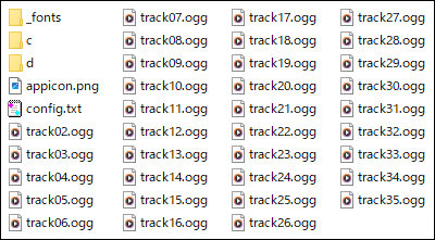 Example files