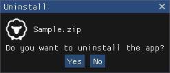 Uninstall(2)