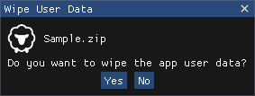 Wipe User Data(2)